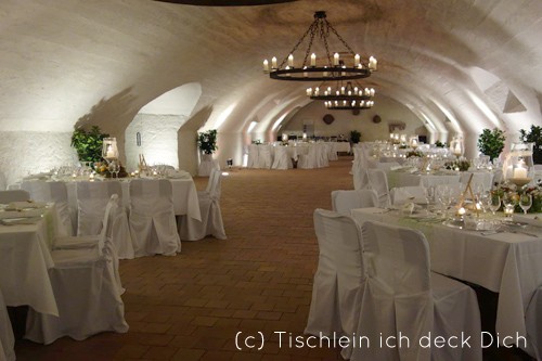 Dekoration Hochzeit Klosterkeller